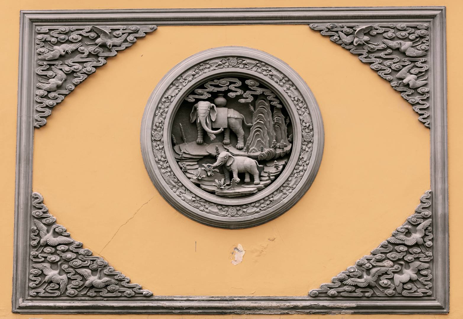 照壁- 上海玉佛禅寺