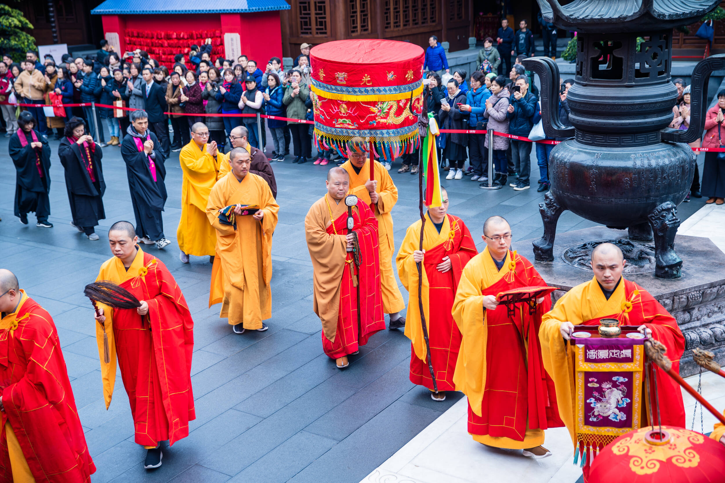 玉佛禅寺水陆法会图片